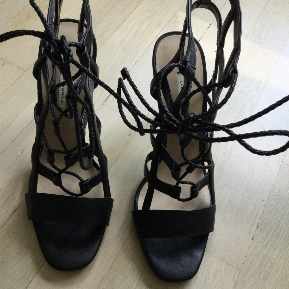 Zara strappy sandals size 41